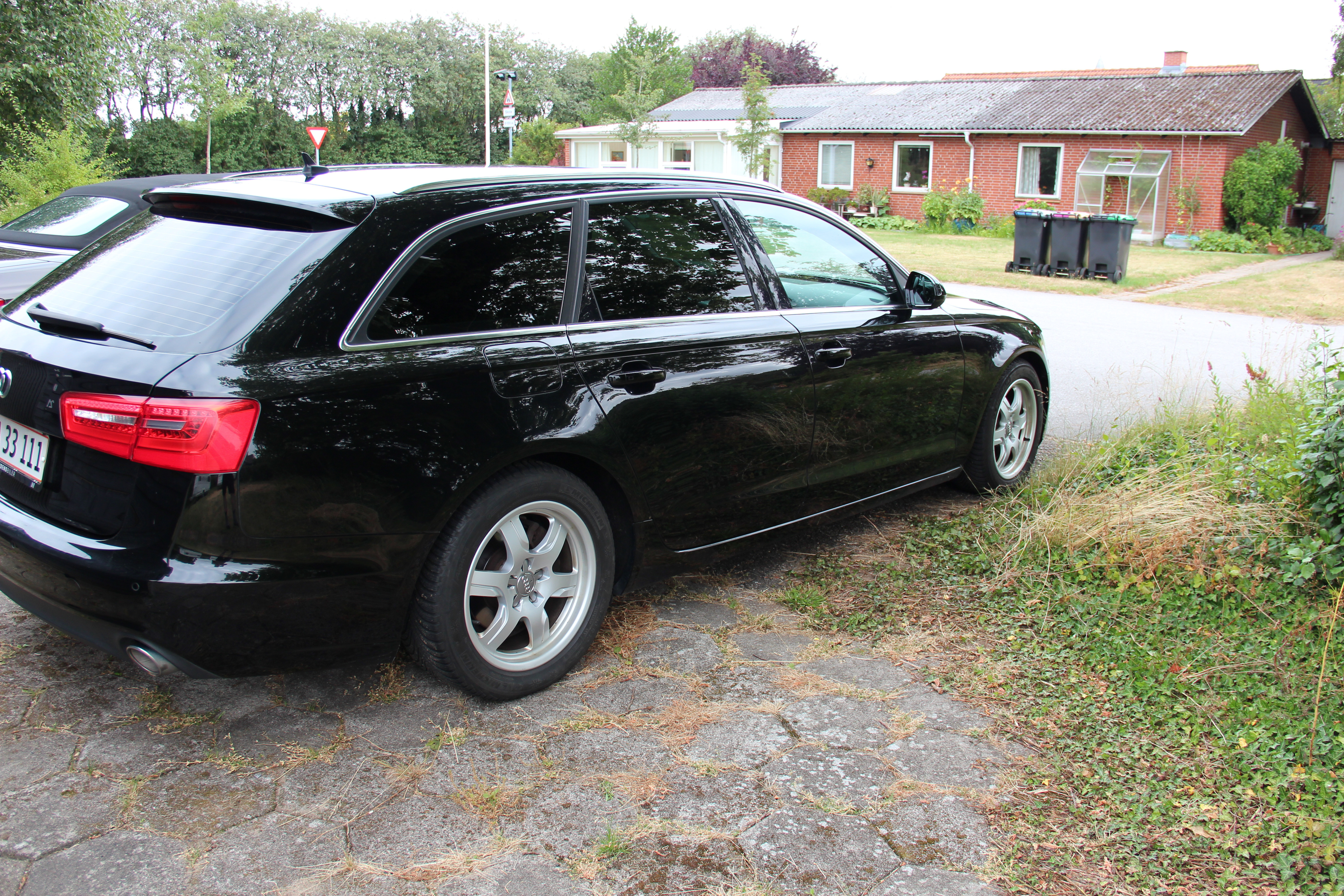 Sort Audi A6 fra 2013