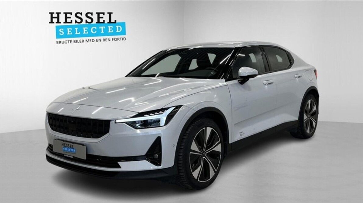 Hvid Polestar 2 fra 2023