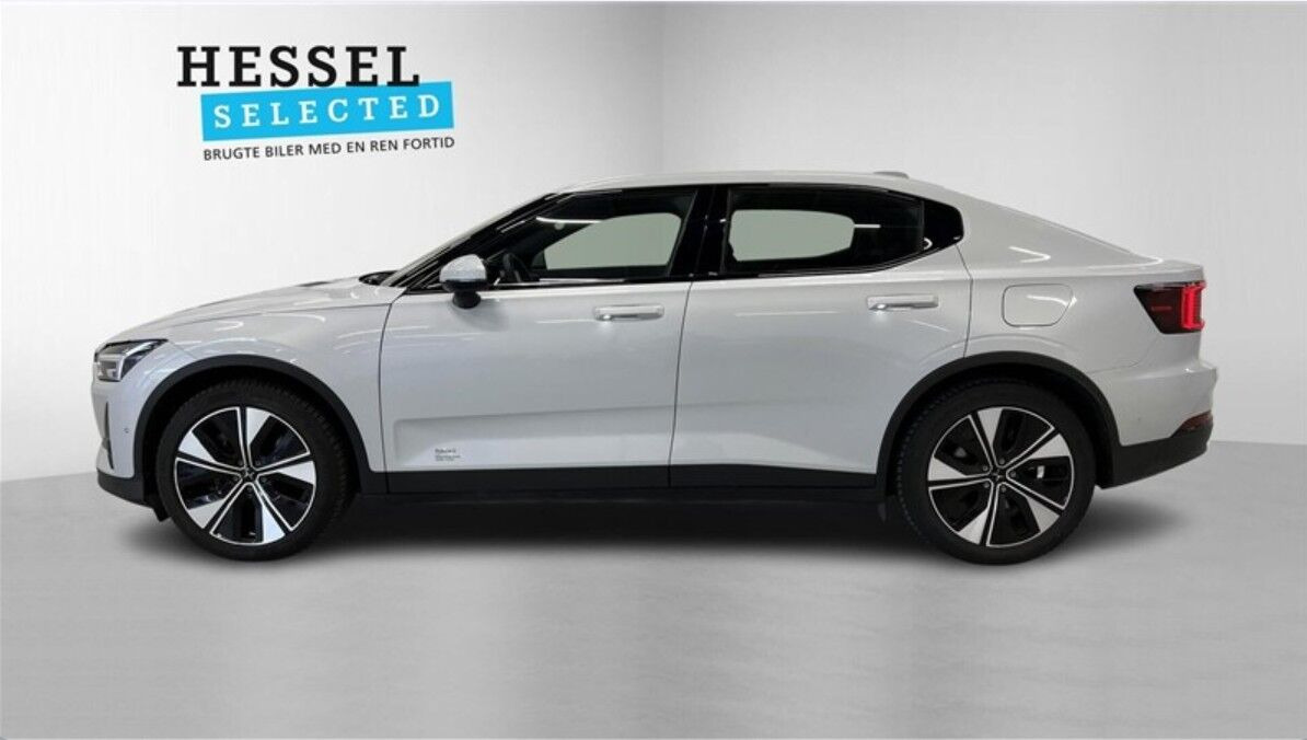 Hvid Polestar 2 fra 2023