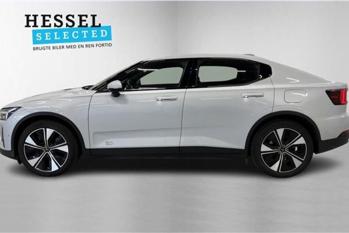 Hvid Polestar 2 fra 2023