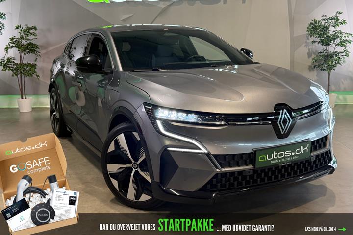 Grå Renault Megane E-Tech fra 2024