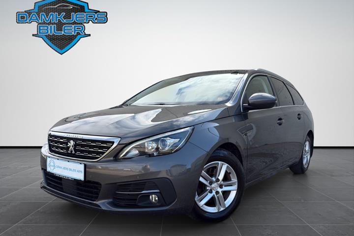 Grå Peugeot 308 fra 2019