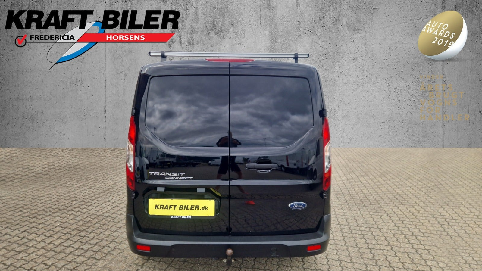 Sort Ford Transit Connect fra 2019