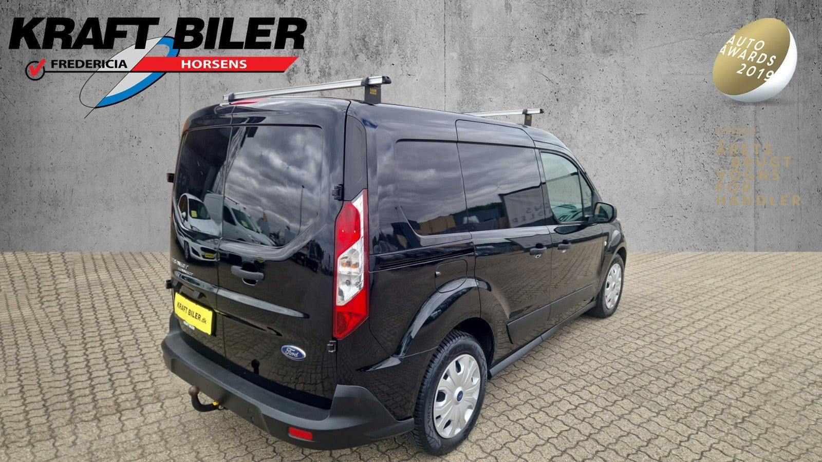 Sort Ford Transit Connect fra 2019