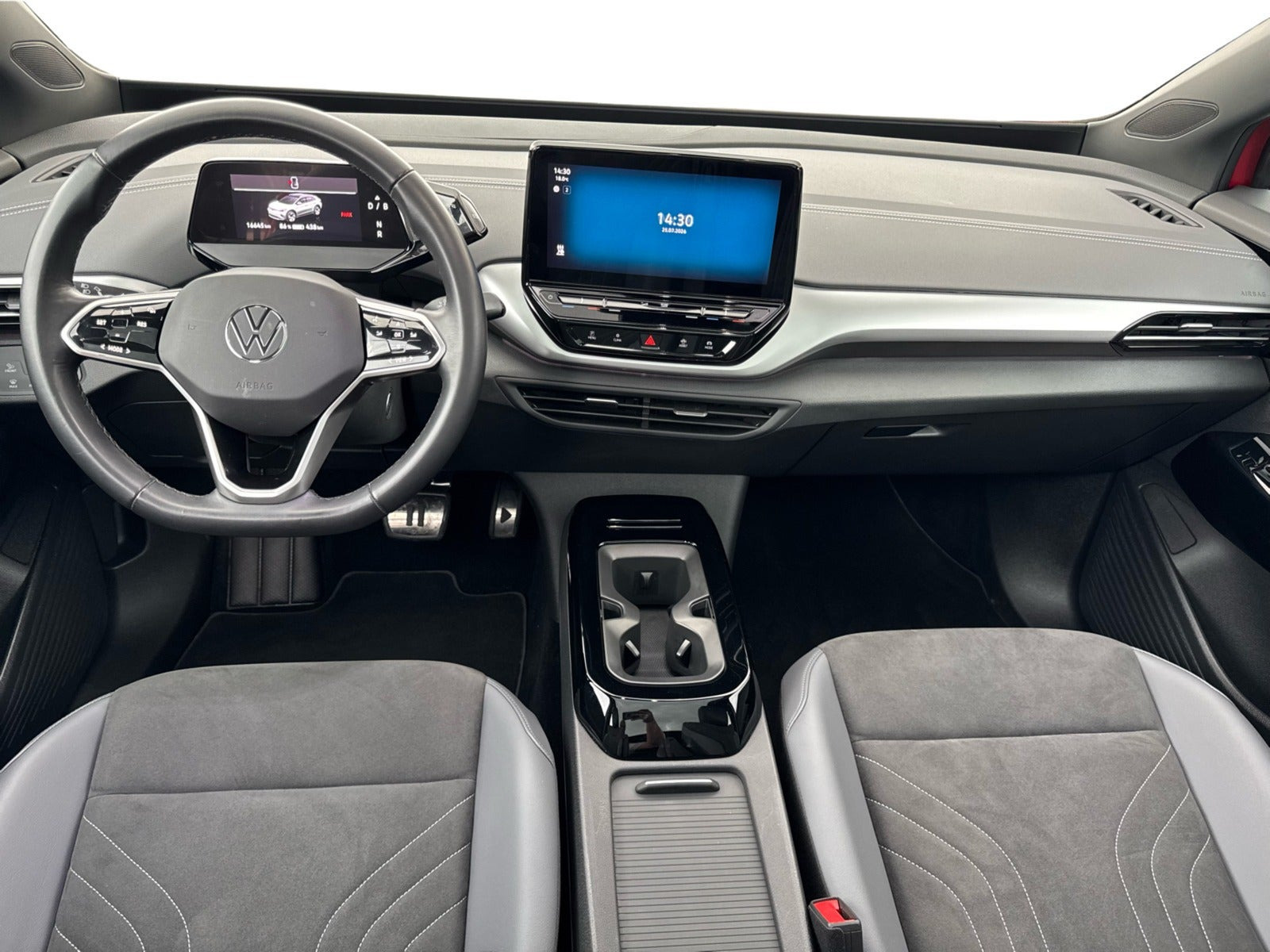 Rød VW ID.4 fra 2023