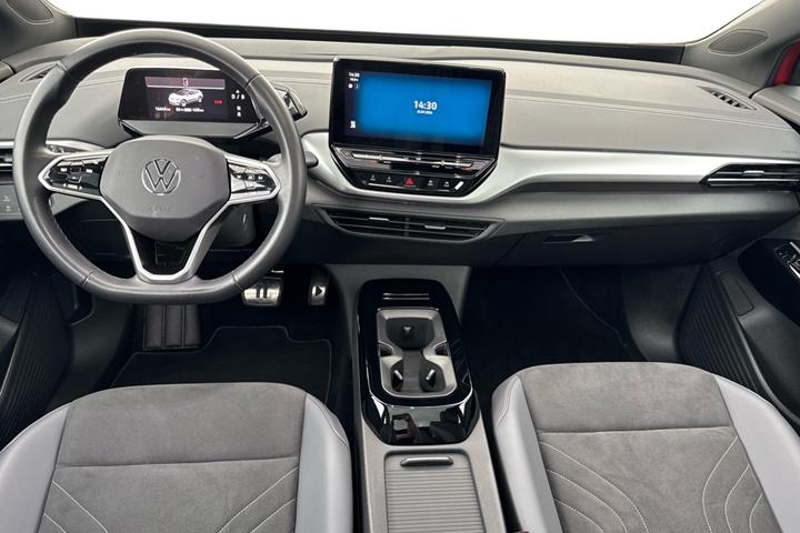 Rød VW ID.4 fra 2023