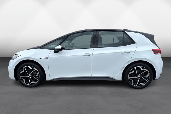 Hvid VW ID.3 fra 2023