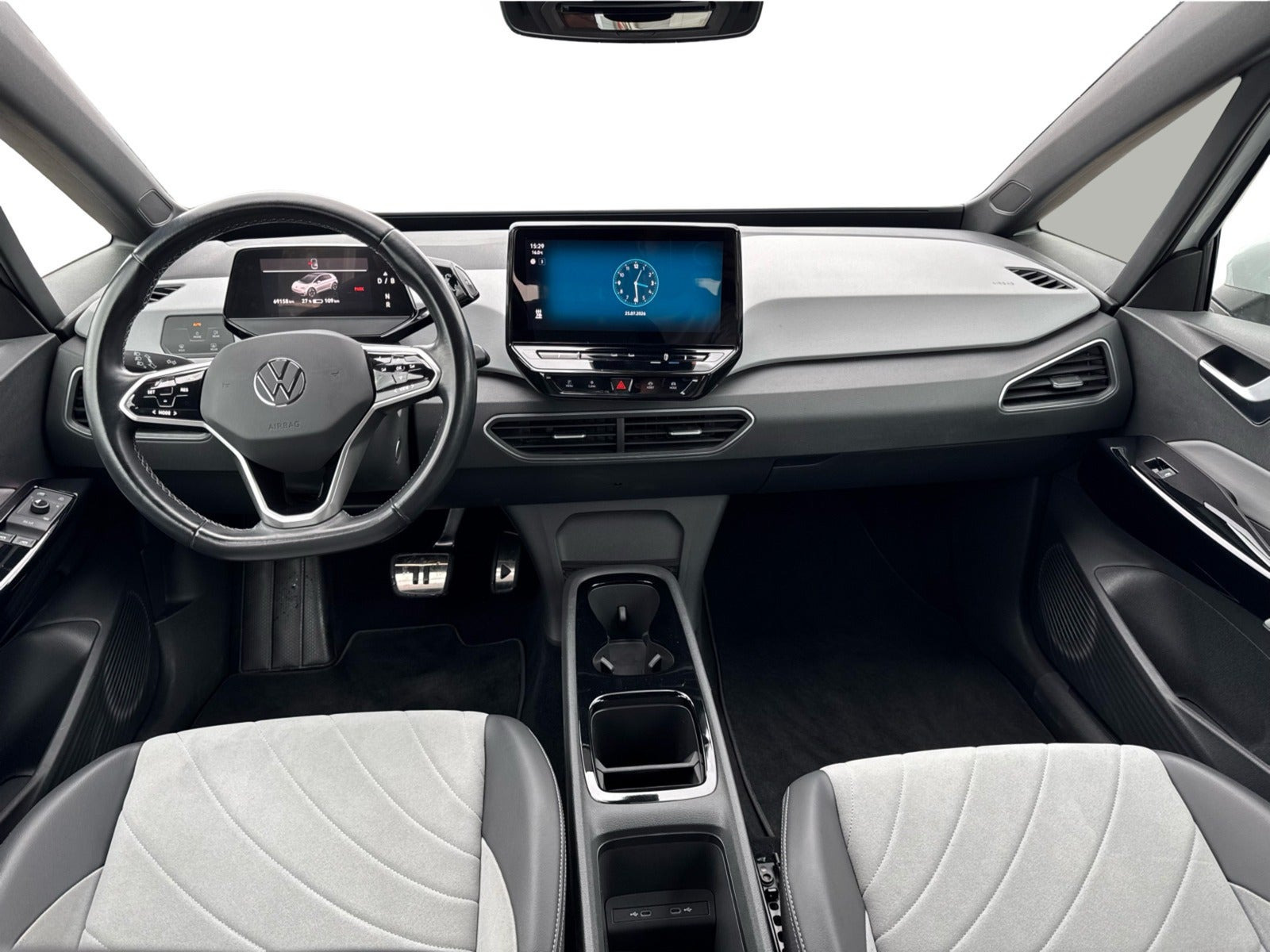 Hvid VW ID.3 fra 2023