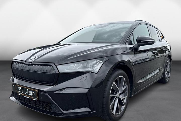 Sort Skoda Enyaq fra 2023