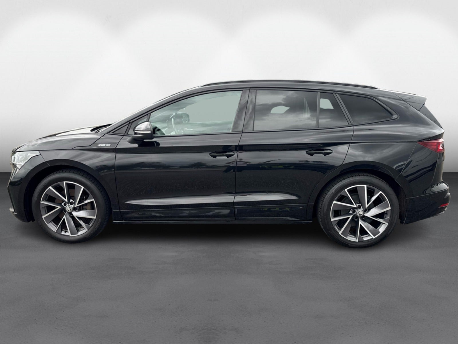 Sort Skoda Enyaq fra 2023