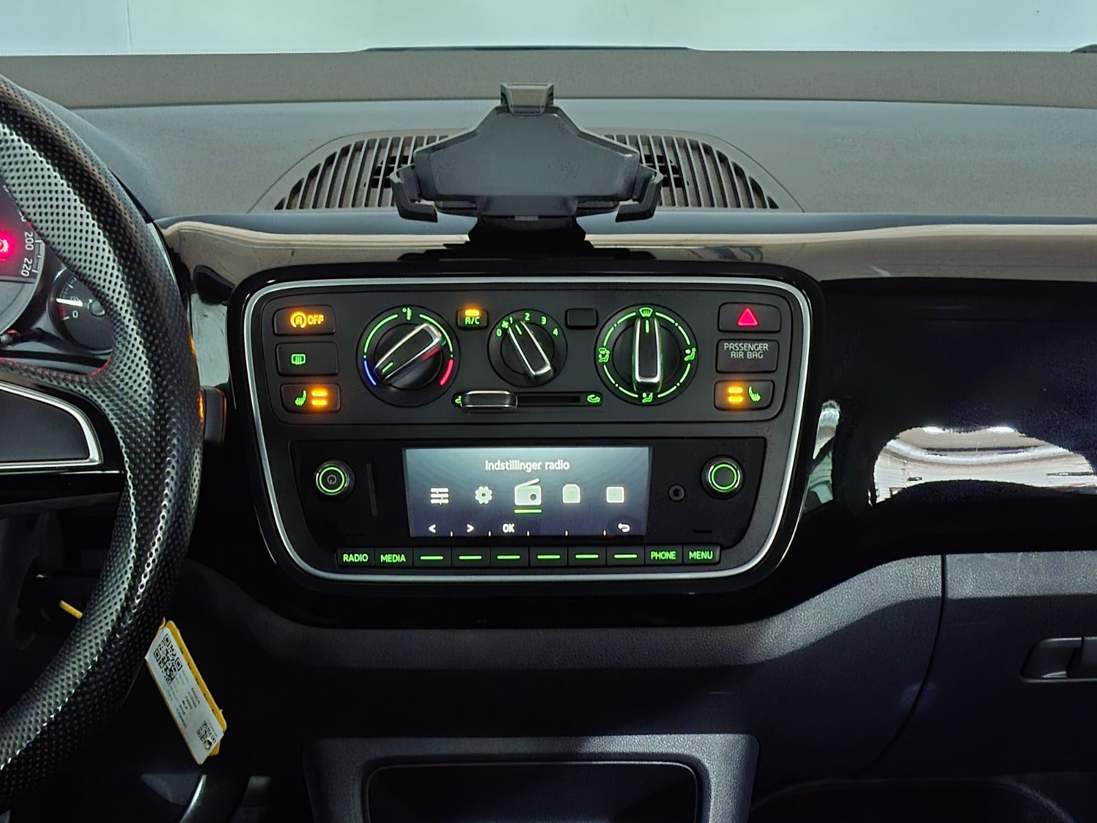 Blå Skoda Citigo fra 2019