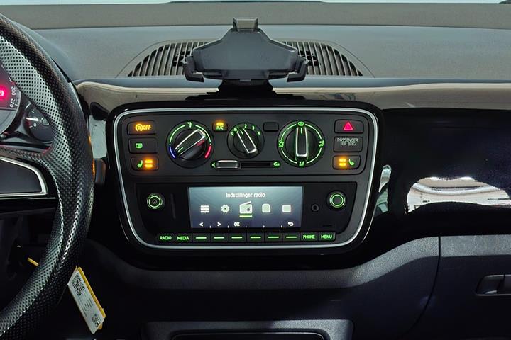 Blå Skoda Citigo fra 2019