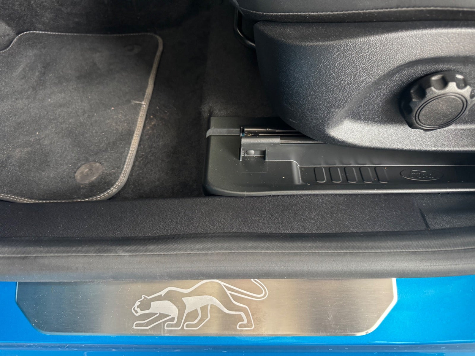 Blå Ford Puma fra 2025