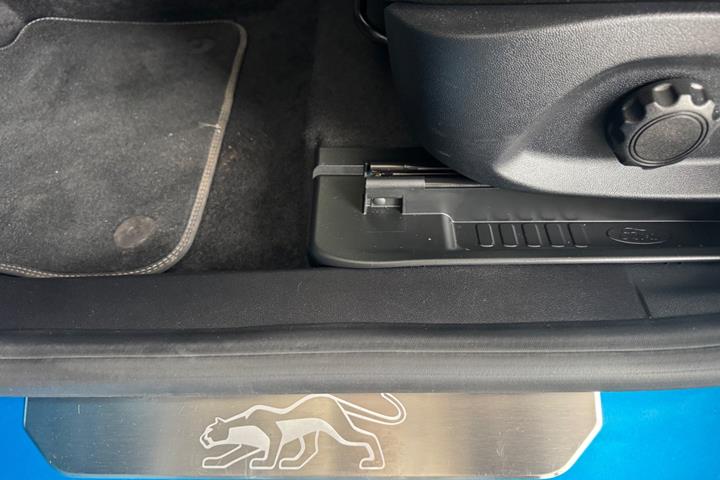 Blå Ford Puma fra 2025