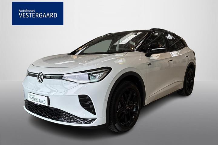 Hvid VW ID.4 fra 2023 set udefra