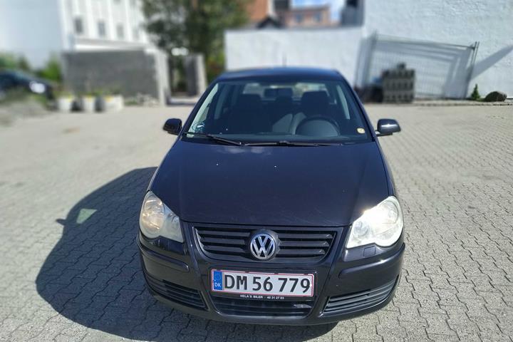 Sort VW Polo fra 2005