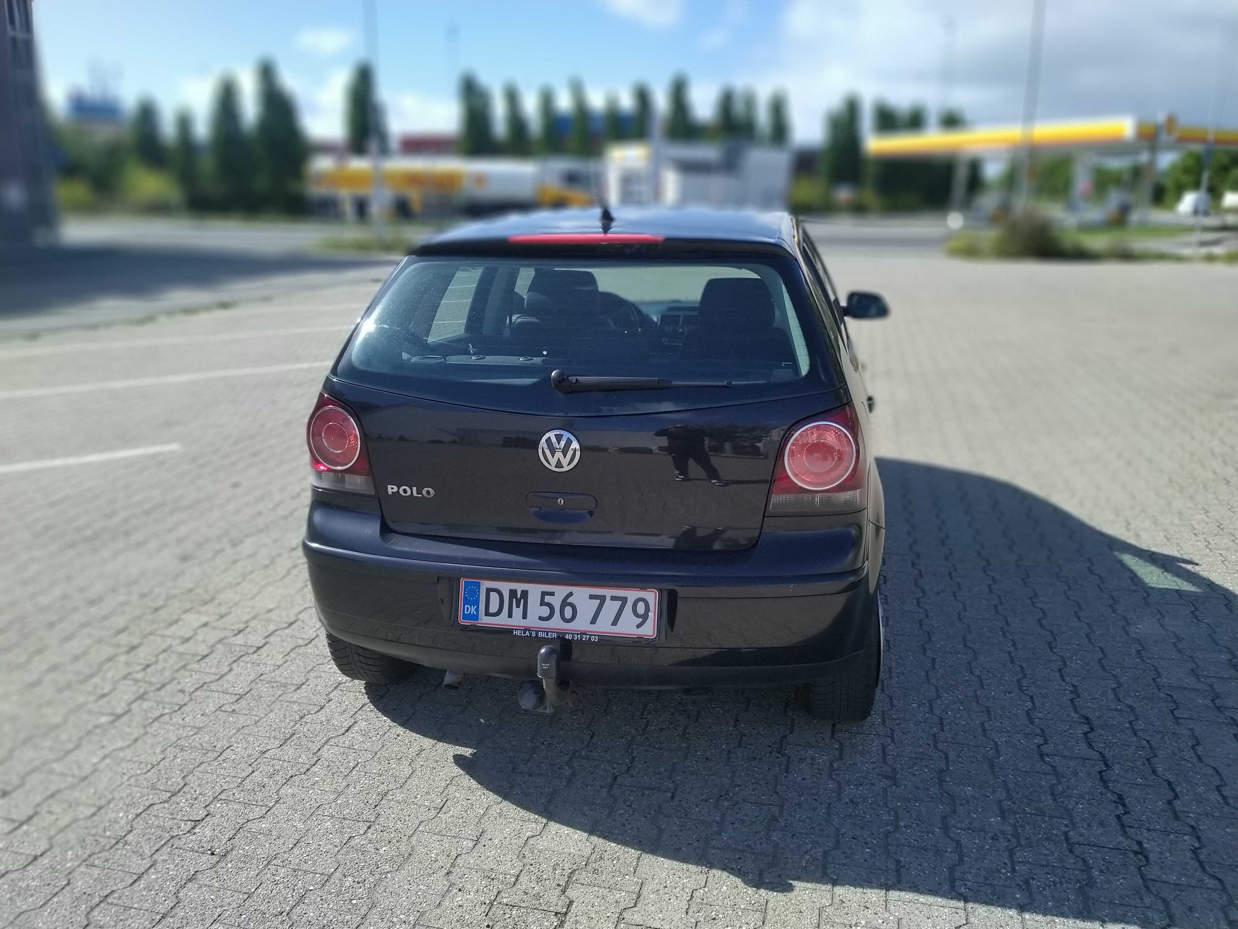 Sort VW Polo fra 2005