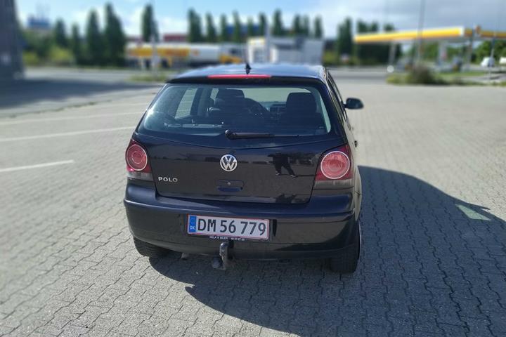 Sort VW Polo fra 2005