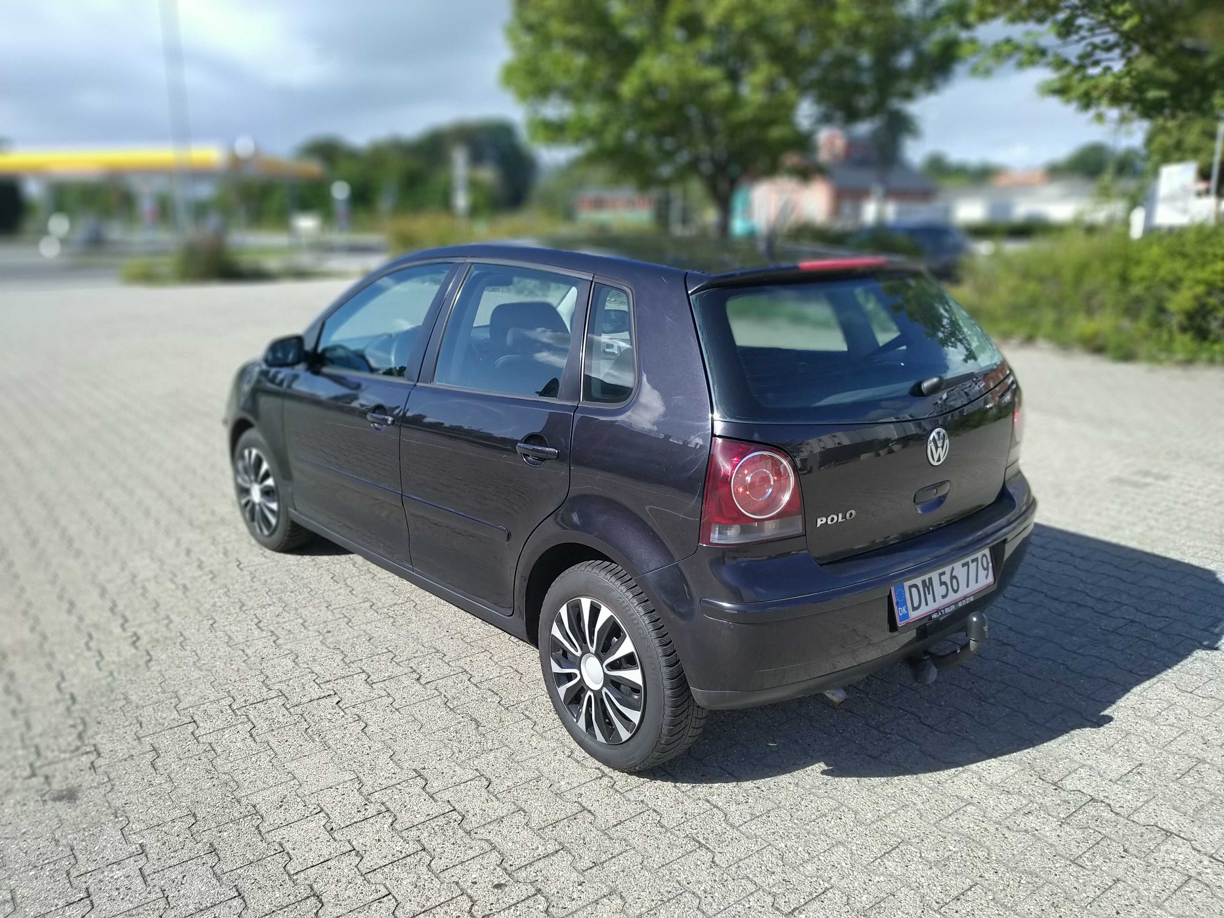 Sort VW Polo fra 2005
