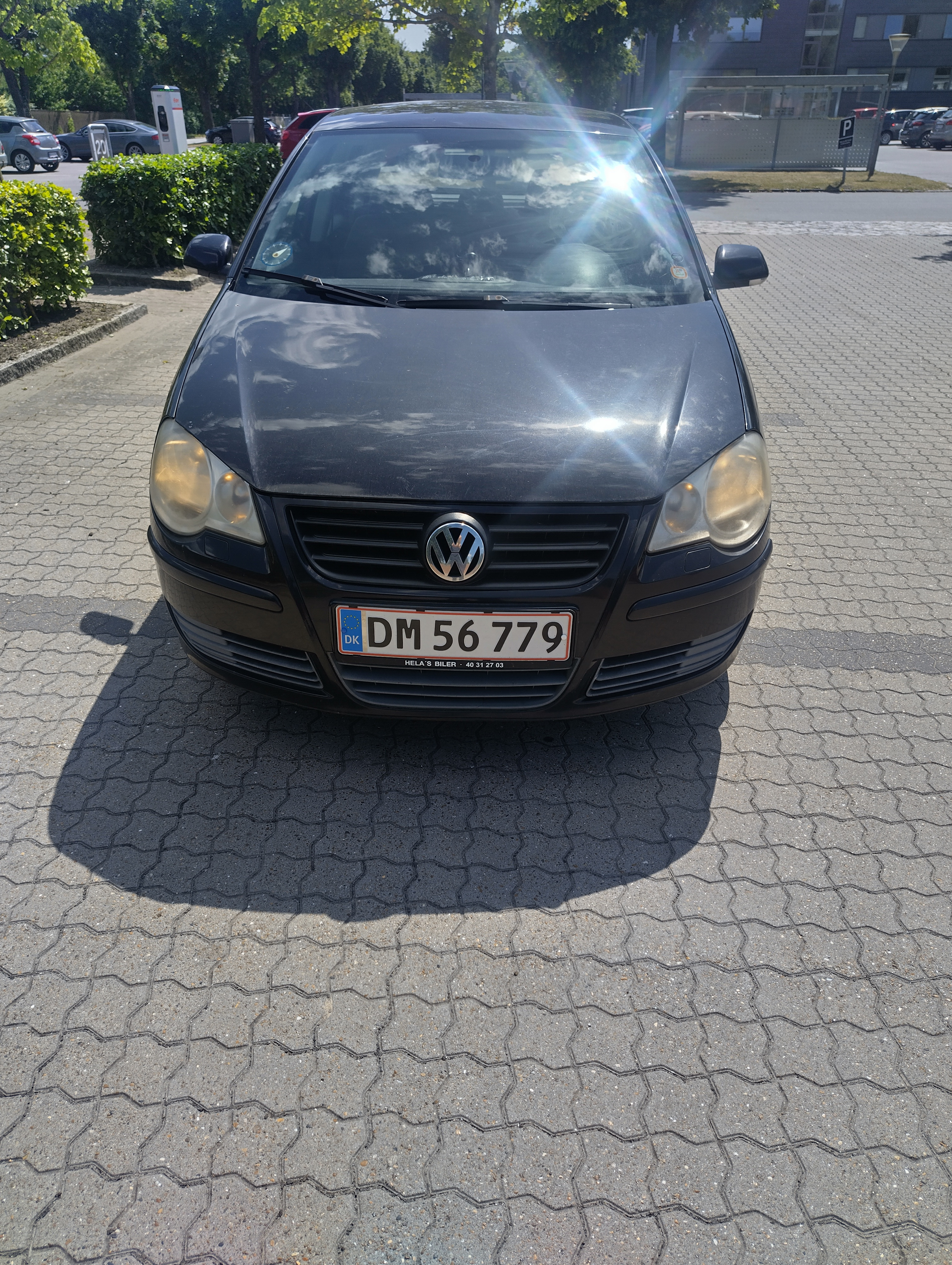 Sort VW Polo fra 2005