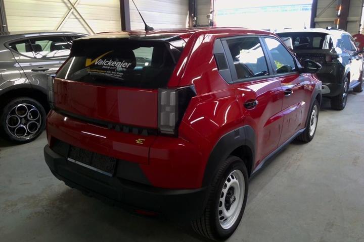 Rød Fiat Grande Panda fra 2025