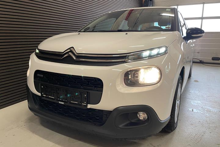 Hvid Citroën C3 fra 2017