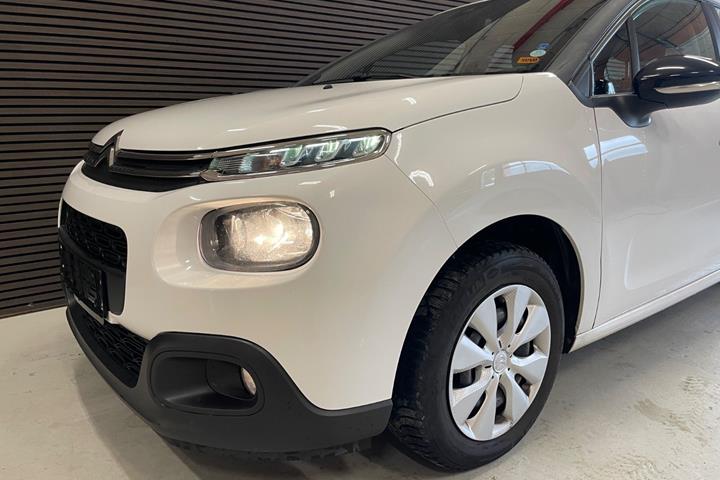 Hvid Citroën C3 fra 2017