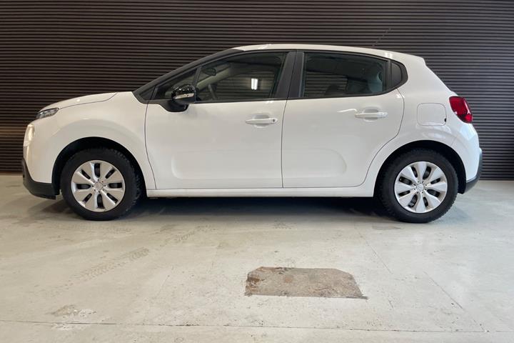 Hvid Citroën C3 fra 2017