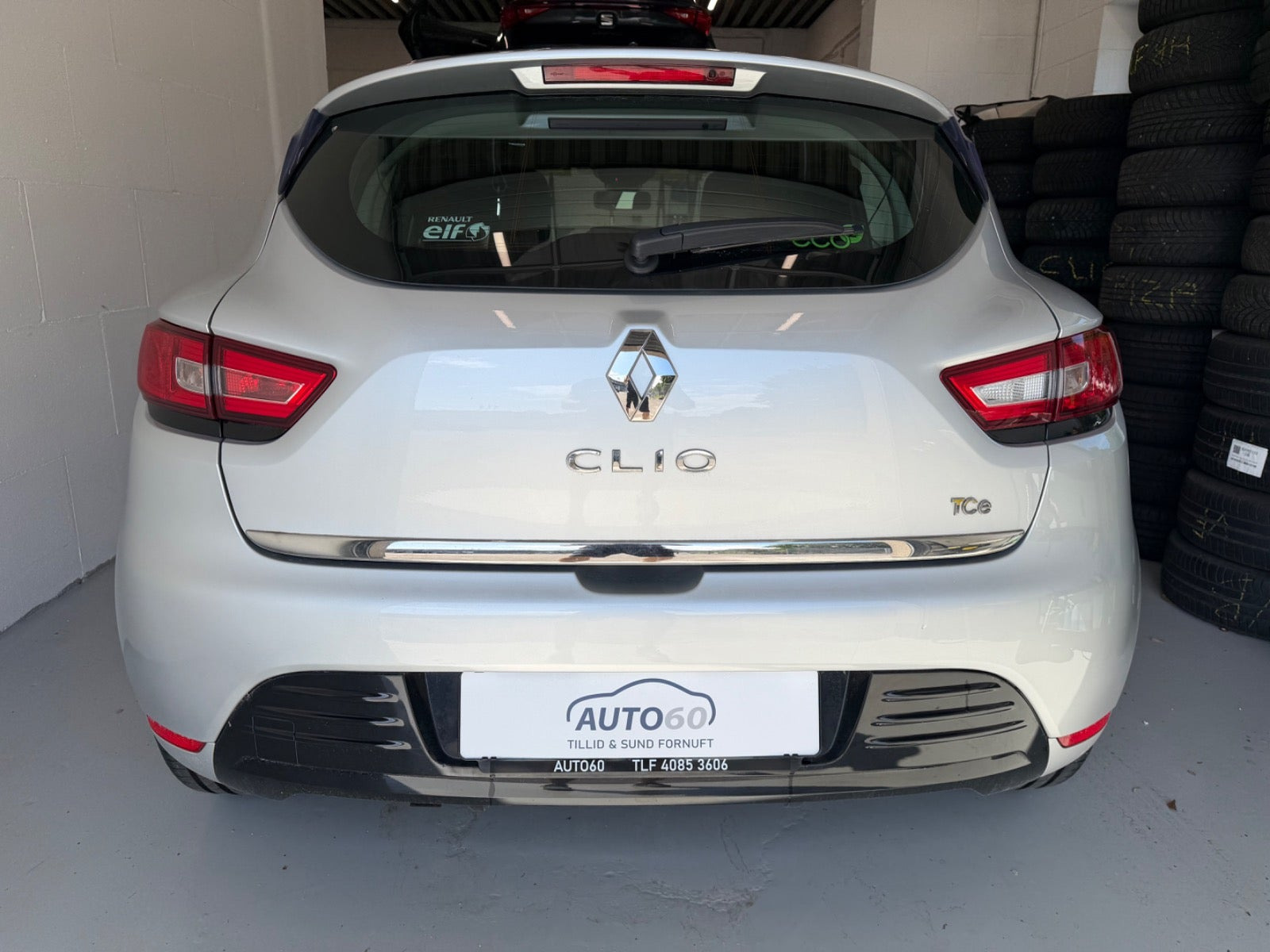 Sølv Renault Clio IV fra 2016