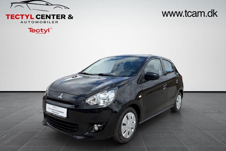 Sort Mitsubishi Space Star fra 2015