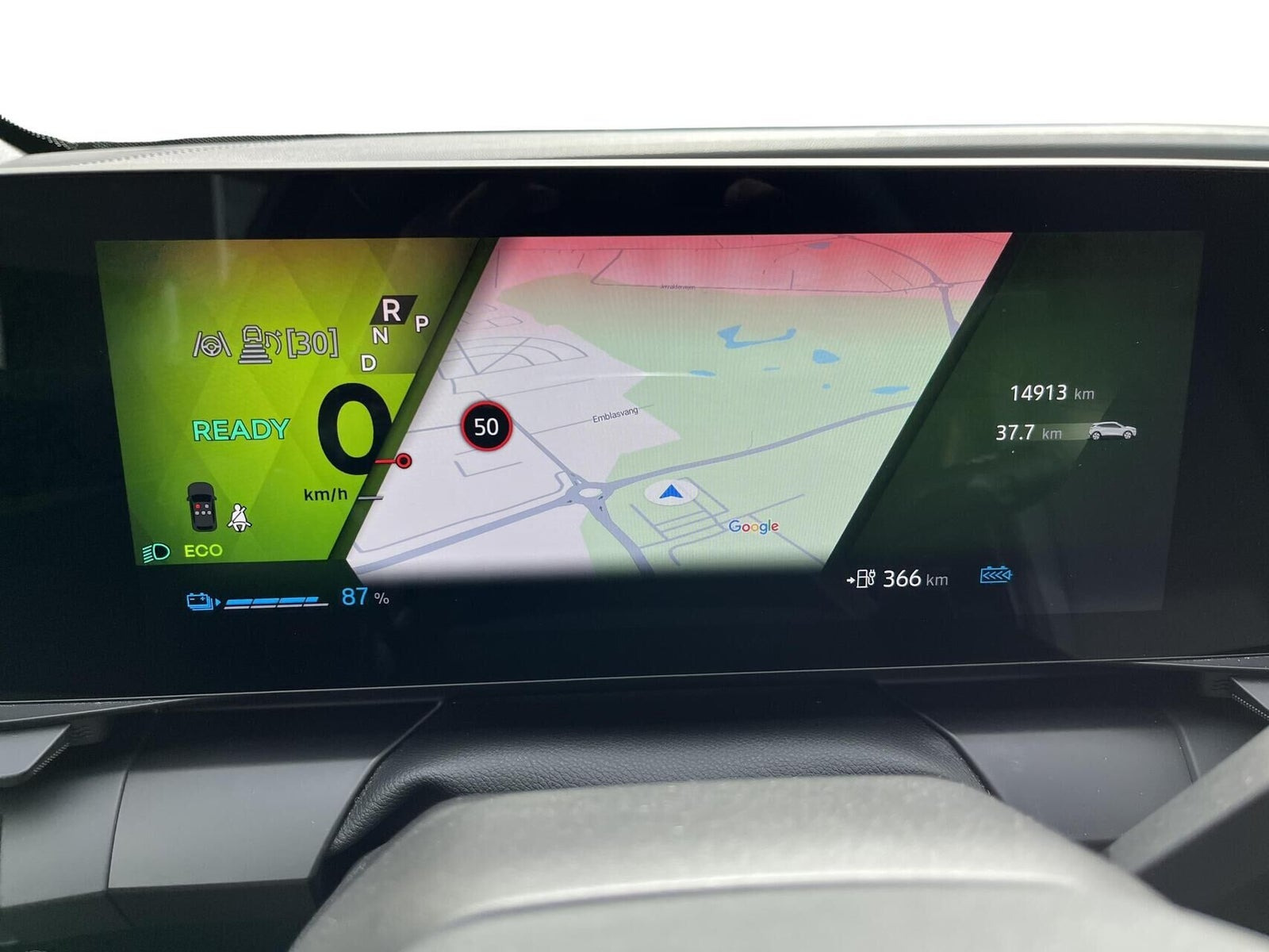 Grå Renault Megane E-Tech fra 2025