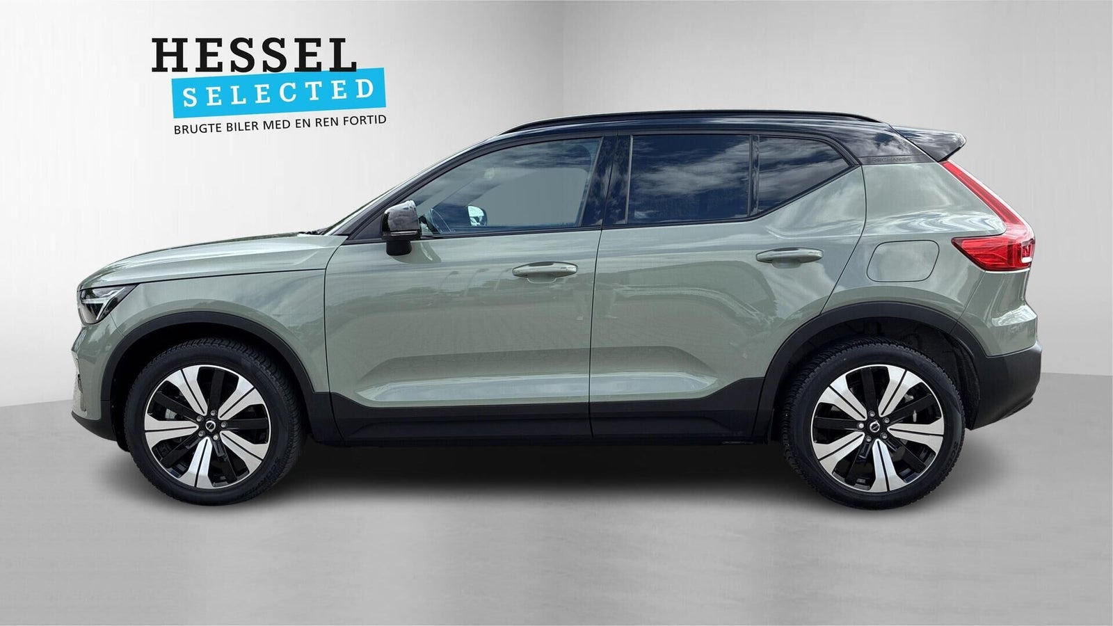 Grøn Volvo XC40 fra 2023