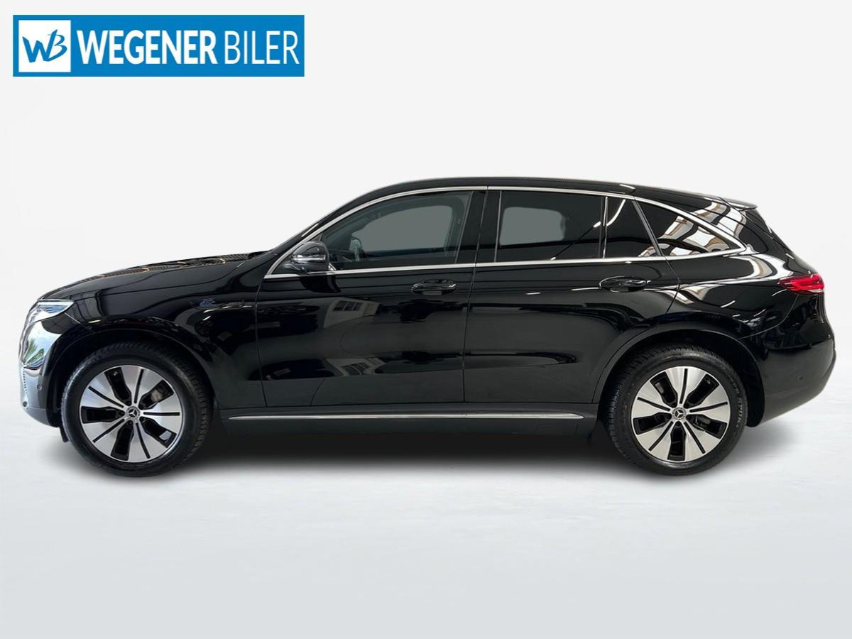 Sort Mercedes EQC400 fra 2022