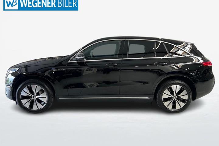 Sort Mercedes EQC400 fra 2022