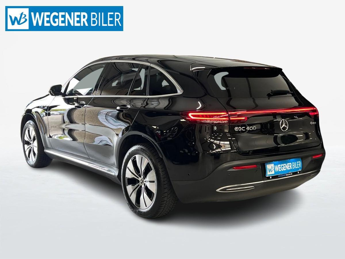 Sort Mercedes EQC400 fra 2022
