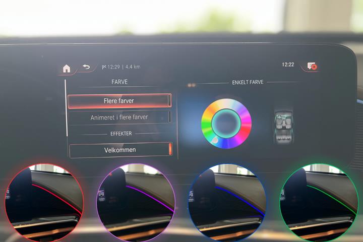 Sort Mercedes EQC400 fra 2022