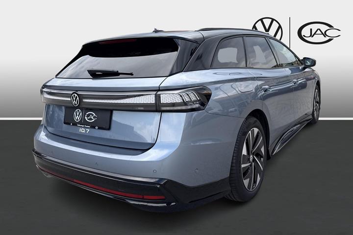 Blå VW ID.7 fra 2024