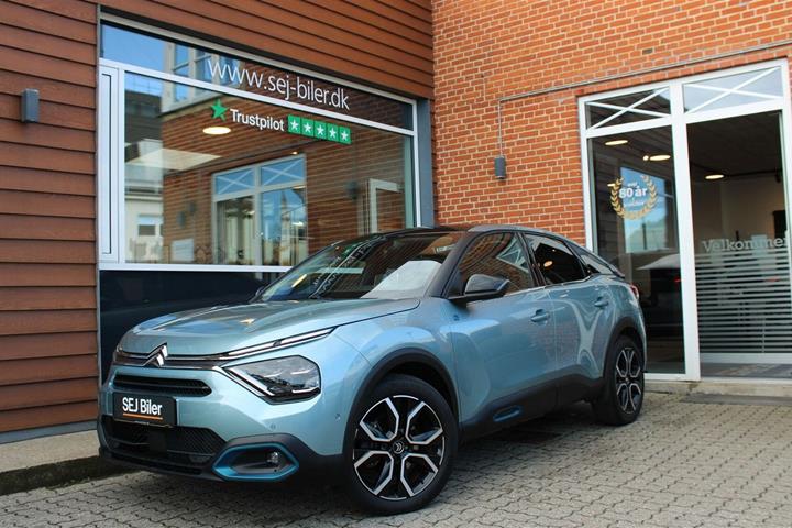 Blå Citroën ë-C4 fra 2022