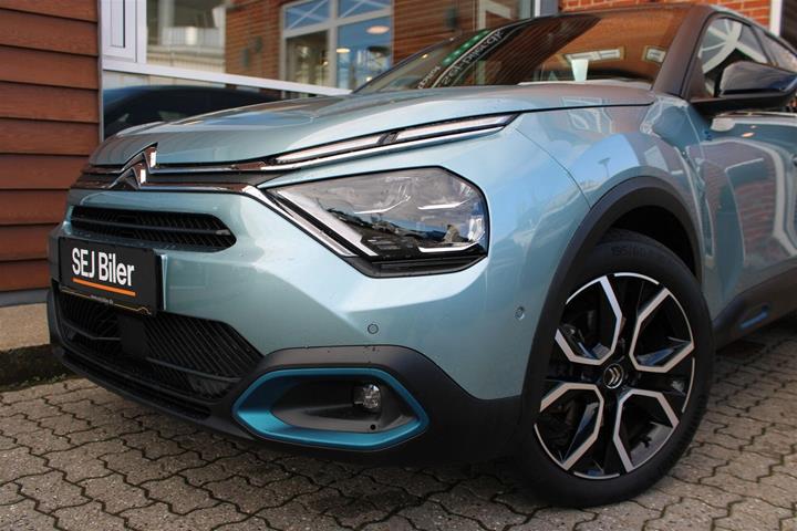 Blå Citroën ë-C4 fra 2022
