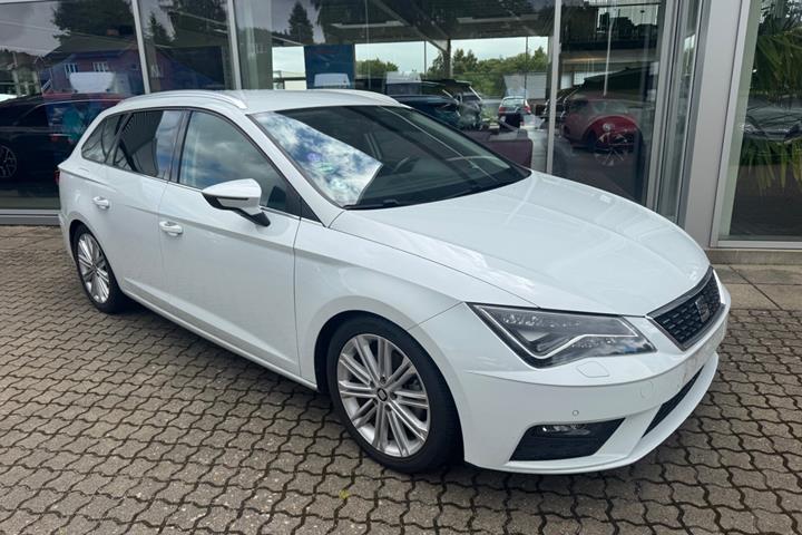 Hvid Seat Leon fra 2018