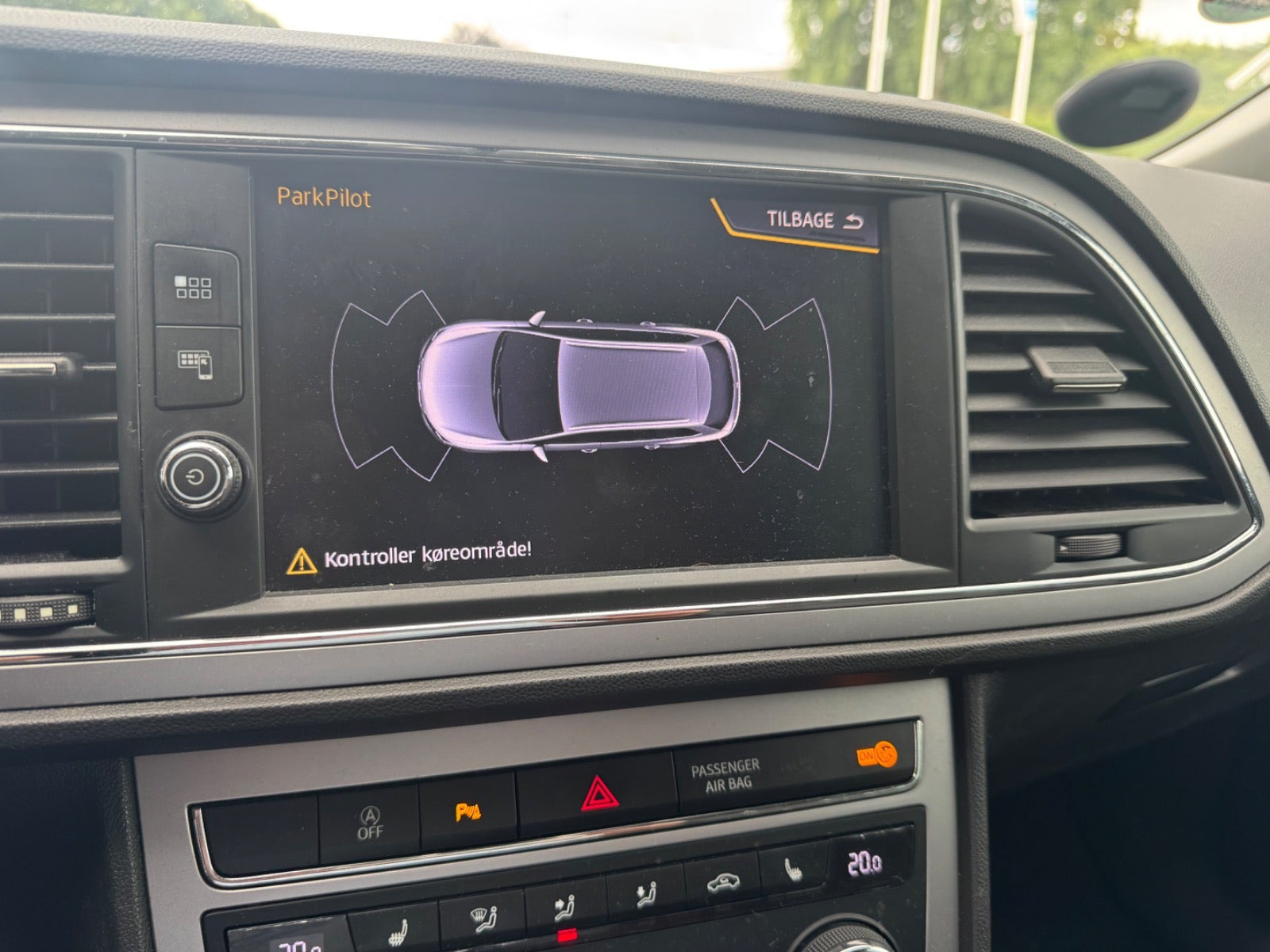 Hvid Seat Leon fra 2018