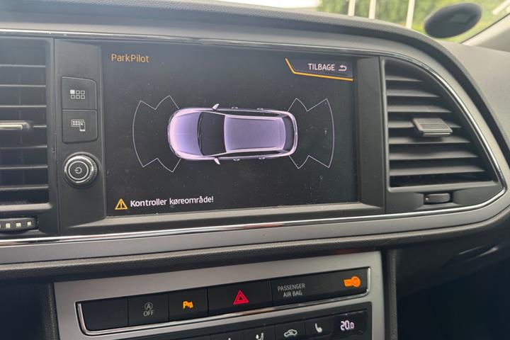 Hvid Seat Leon fra 2018