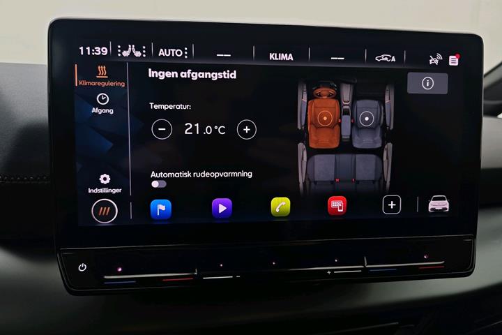 Blå Cupra Born fra 2022