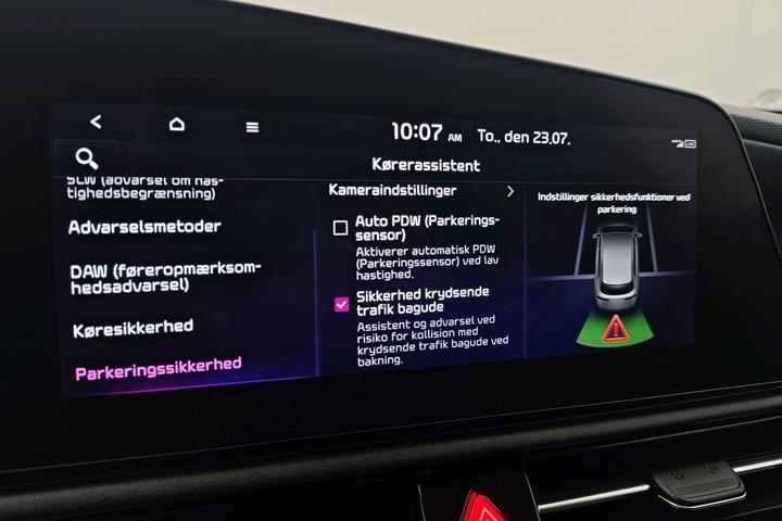 Blå Kia Niro EV fra 2024