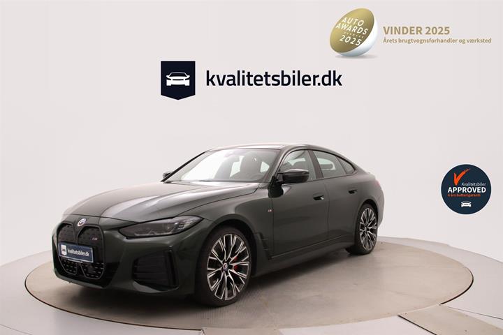 Grøn BMW i4 fra 2022
