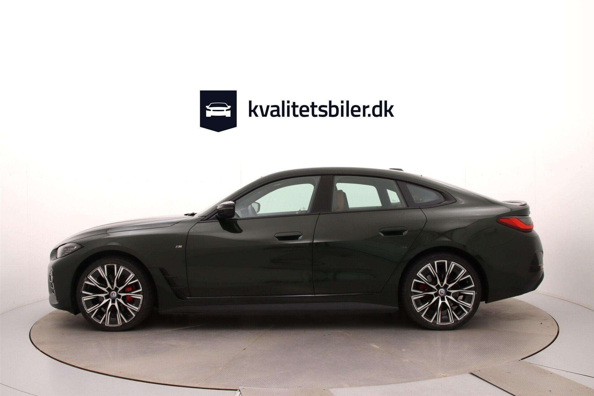 Grøn BMW i4 fra 2022