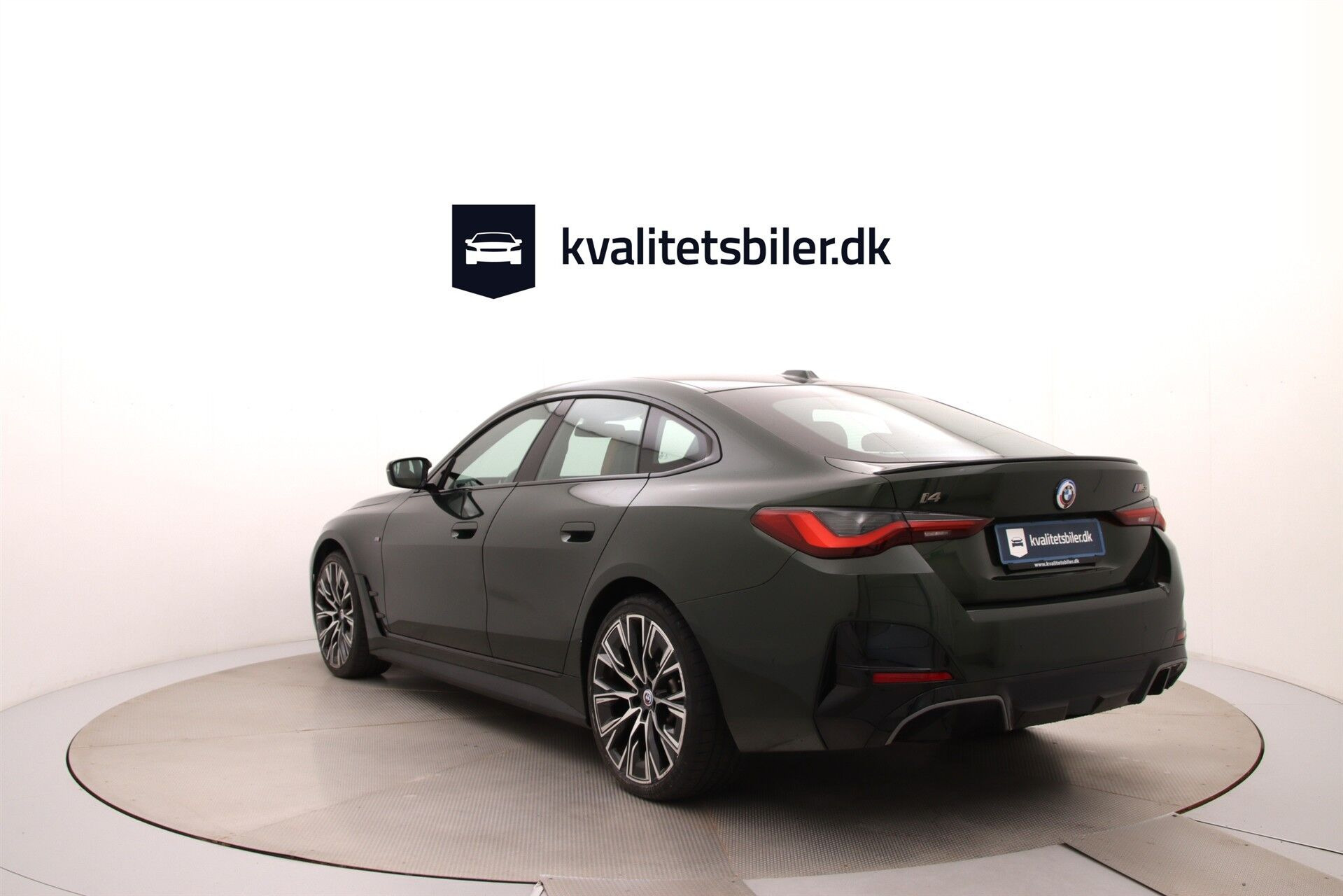 Grøn BMW i4 fra 2022