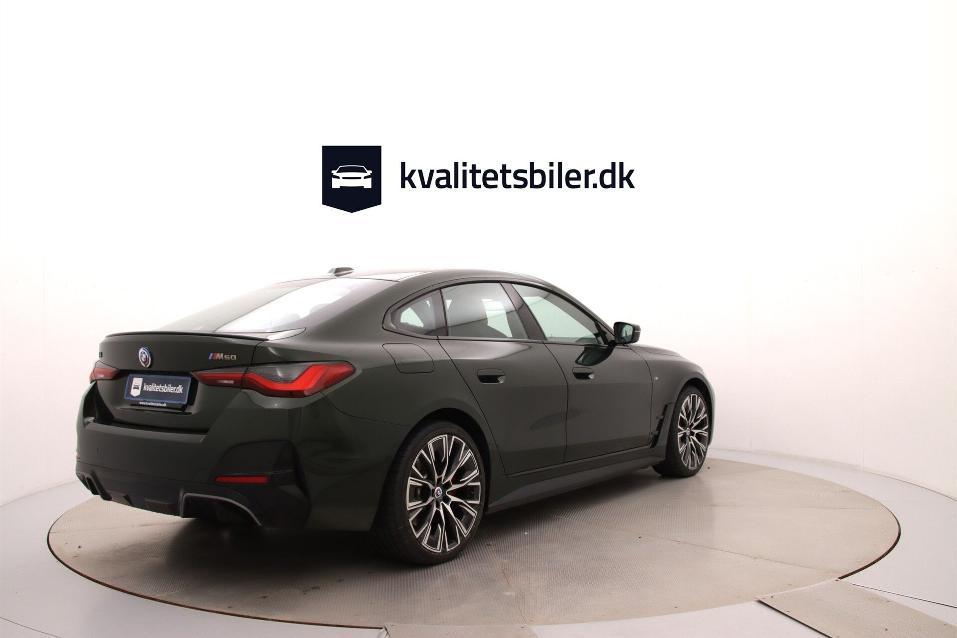 Grøn BMW i4 fra 2022