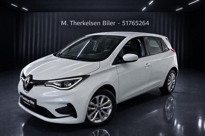 Hvid Renault Zoe fra 2021
