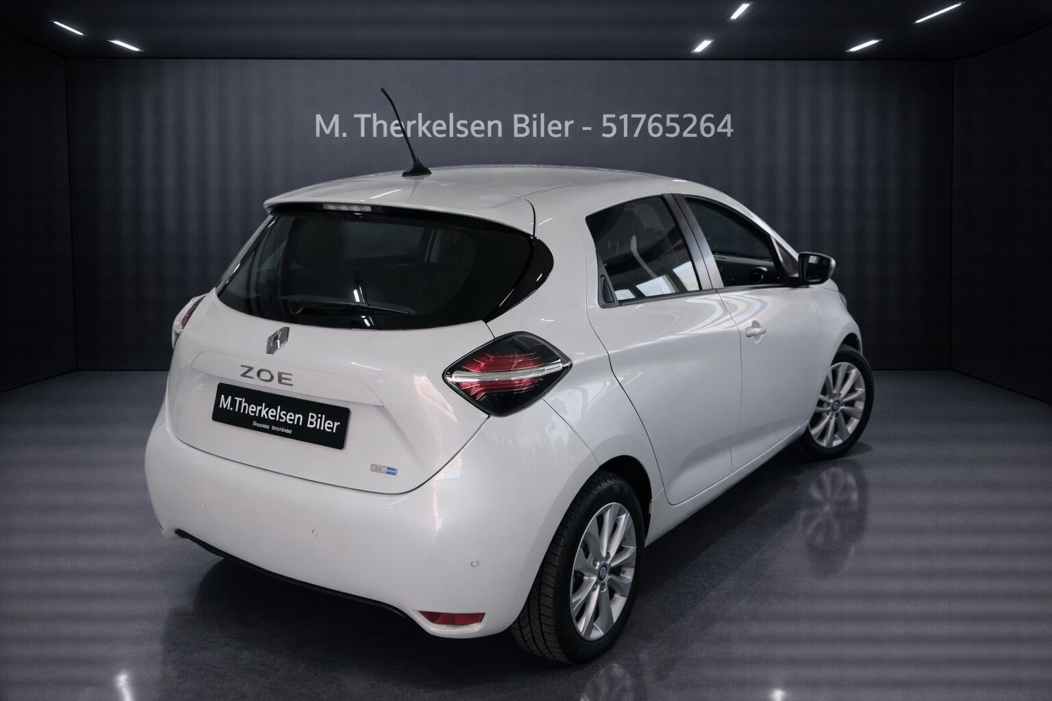 Hvid Renault Zoe fra 2021